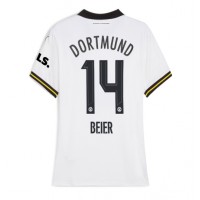 Fotballdrakt Dame Borussia Dortmund Maximilian Beier #14 Tredjedrakt 2024-25 Kortermet